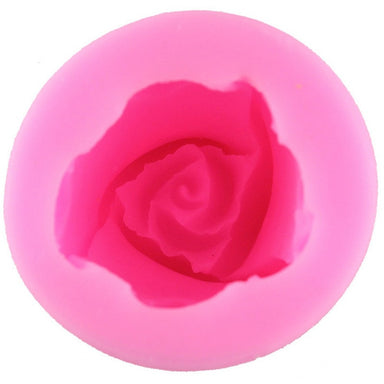 Moule à savon en silicone fleur de rose 3D