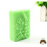 Moule à savon en silicone design carré fleur et libellule