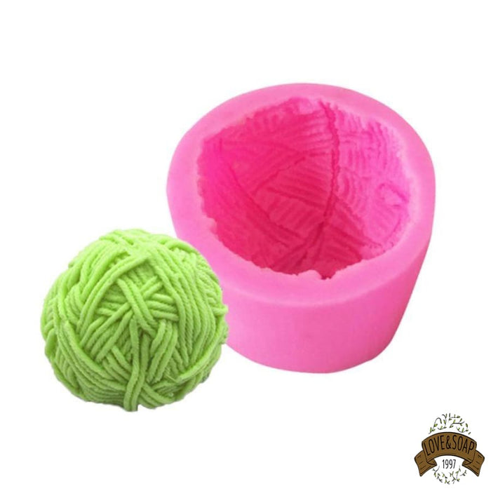 Moule à savon en silicone pelote de laine 3D