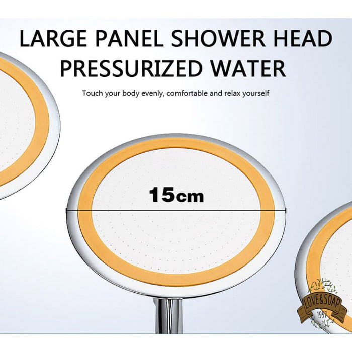 Pommeau de douche haute pression tête rotative pour économie