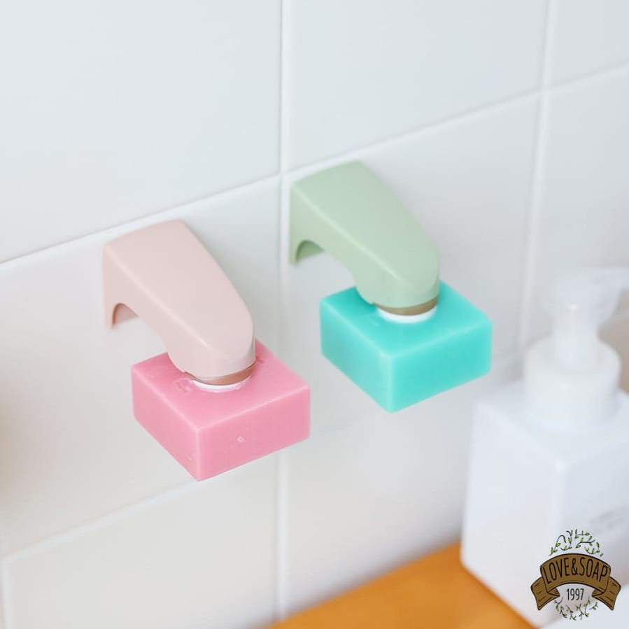 Porte-savon Magnétique Mural Avec Ventouse - 2 Supports En Acier Inoxydable, Sans Perçage, Pour Douche, évier, Baignoire